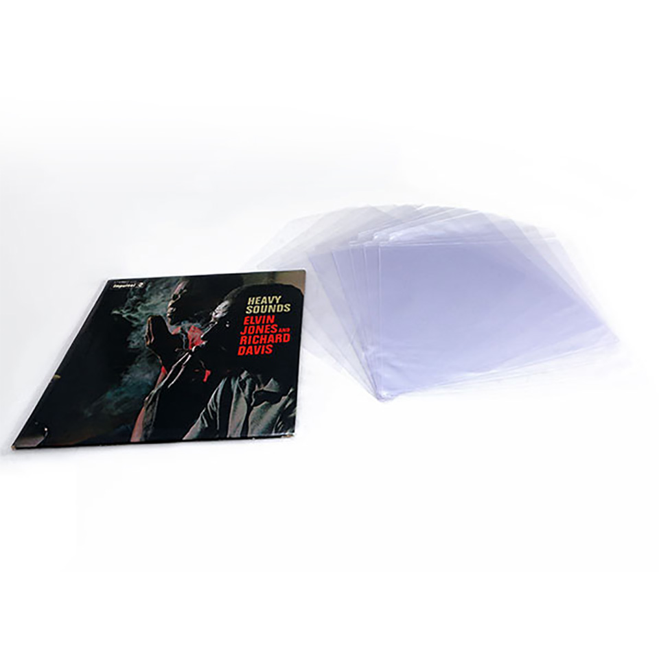 Simply Analog 12'' Deluxe PVC Vinyl Record Outer Sleeves (PACK of 20)